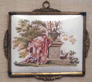 Placca raffigurante Venere e Adone, Birmingham, c.1755-60